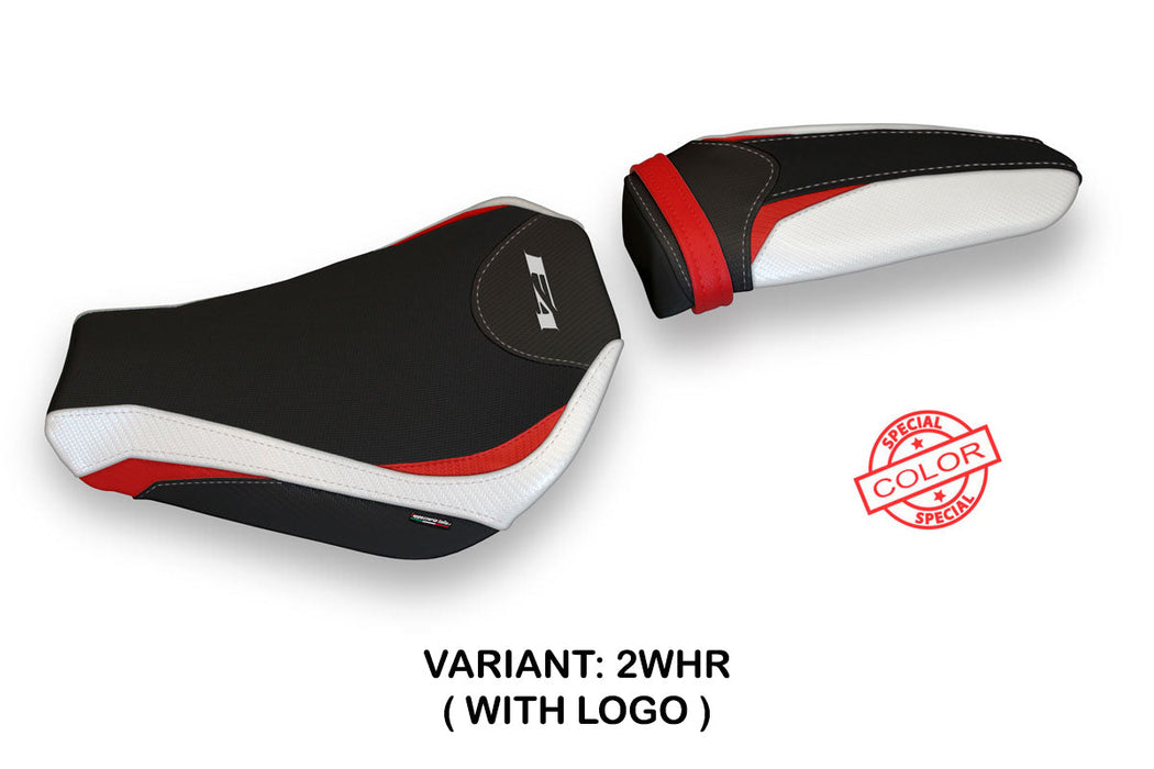 MV Agusta F4 2010-2020 Seat Cover Tappezzeria Italia in White and Red SE