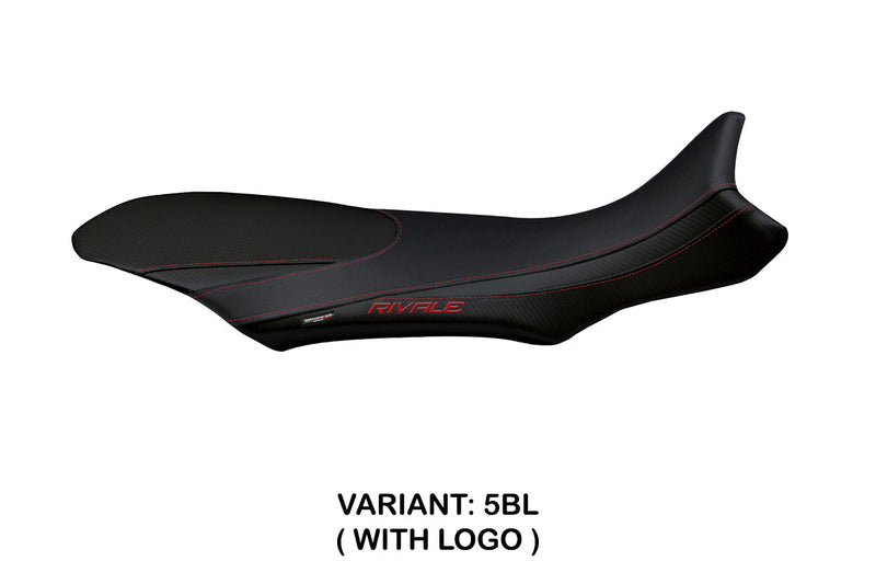 MV Agusta Rivale 800 2013-2018 Seat Cover Tappezzeria Italia in Black