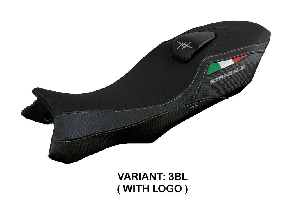MV Agusta Stradale 800 2015-2017 Seat Cover Tappezzeria Italia in Black