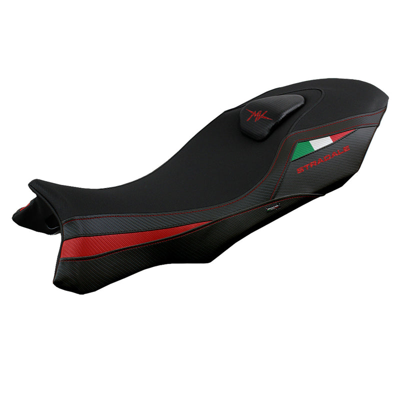 MV Agusta Stradale 800 2015-2017 Seat Cover Tappezzeria Italia Comfort in Red and Black