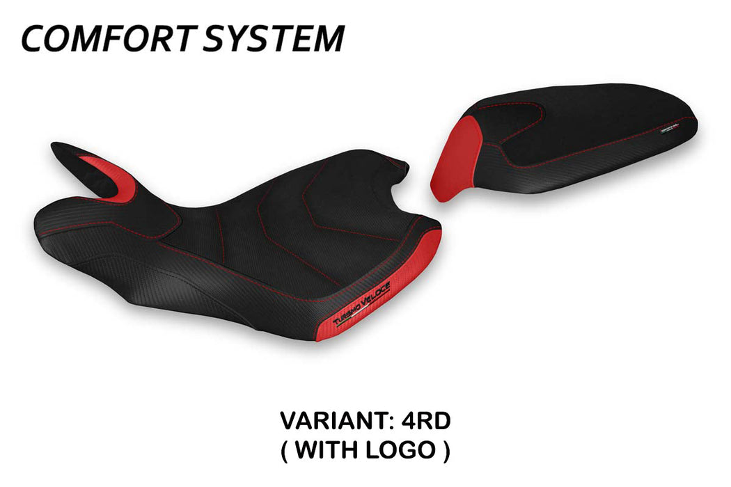 MV Agusta Turismo Veloce 2021-2024 Seat Cover Tappezzeria Italia Comfort in Red