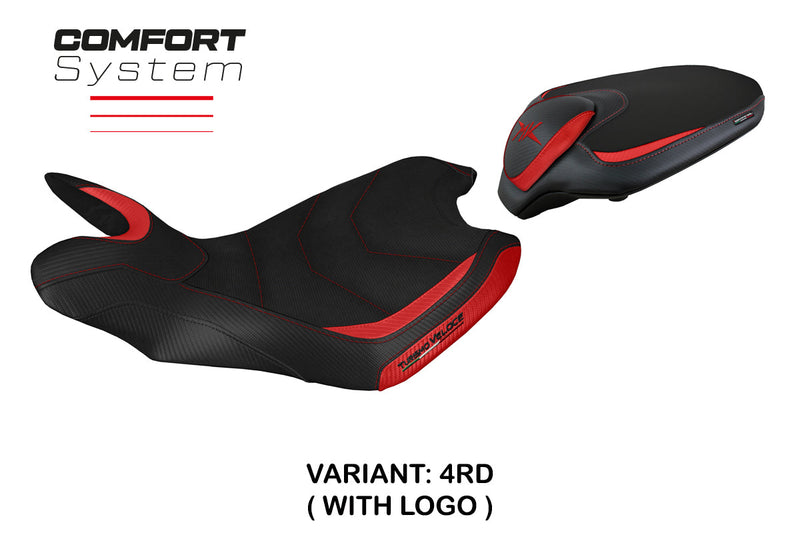 MV Agusta Turismo Veloce 2014-2020 Seat Cover Tappezzeria Italia Comfort in Red