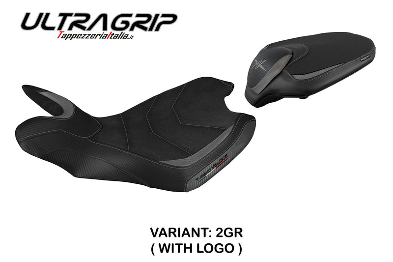 MV Agusta Turismo Veloce 2014-2020 Seat Cover Tappezzeria Italia Ultragrip in Grey