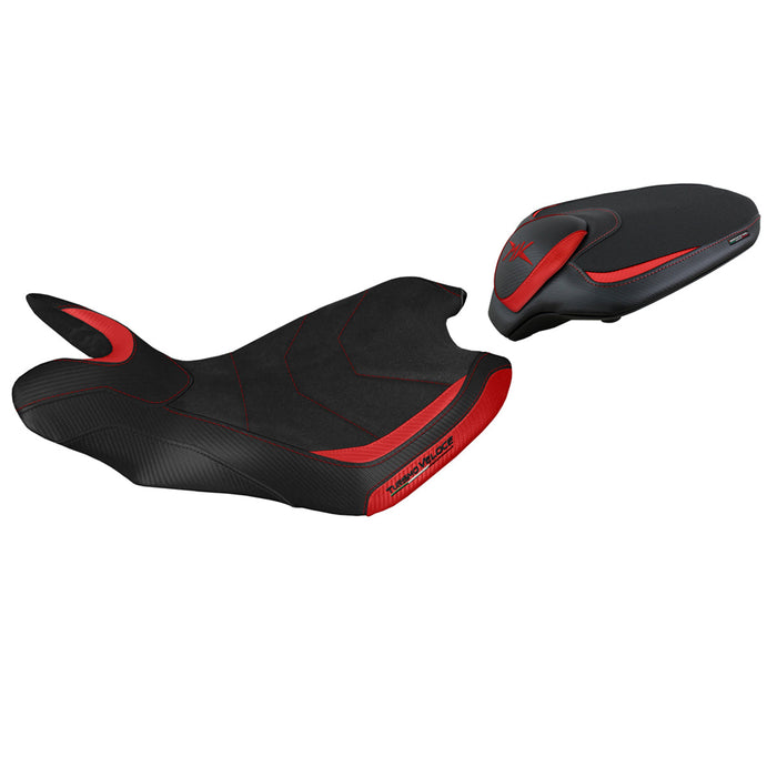 MV Agusta Turismo Veloce 2014-2020 Seat Cover Tappezzeria Italia Ultragrip in Red