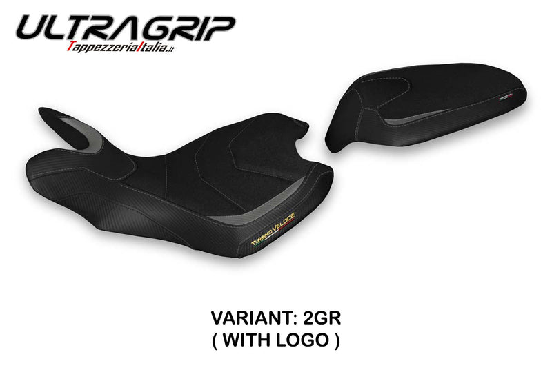 MV Agusta Turismo Veloce 2021-2024 Seat Cover Tappezzeria Italia Ultragrip in Grey