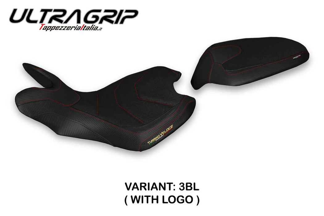 MV Agusta Turismo Veloce 2021-2024 Seat Cover Tappezzeria Italia Ultragrip in Black