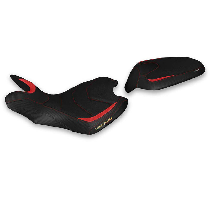 MV Agusta Turismo Veloce 2021-2024 Seat Cover Tappezzeria Italia Ultragrip in Red