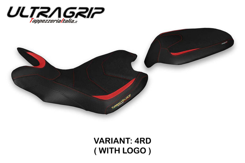 MV Agusta Turismo Veloce 2021-2024 Seat Cover Tappezzeria Italia Ultragrip in Red