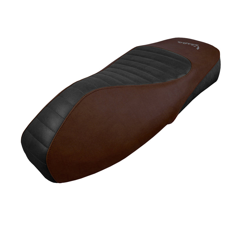 Vespa GTS 125 150 300 2009-2024 Seat Cover Tappezzeria Italia Comfort in Dark Brown SE