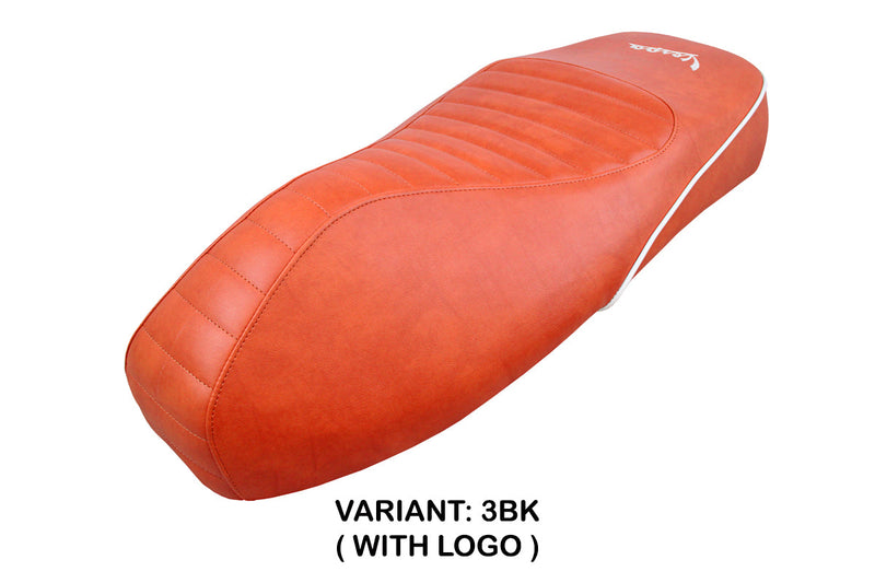 Vespa GTS 125 150 300 2009-2024 Seat Cover Tappezzeria Italia in Brick