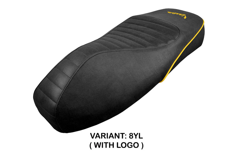 Vespa GTS 125 150 300 2009-2024 Seat Cover Tappezzeria Italia in Yellow
