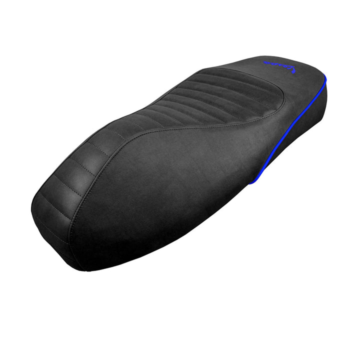Vespa GTS 125 150 300 2009-2024 Seat Cover Tappezzeria Italia in Blue