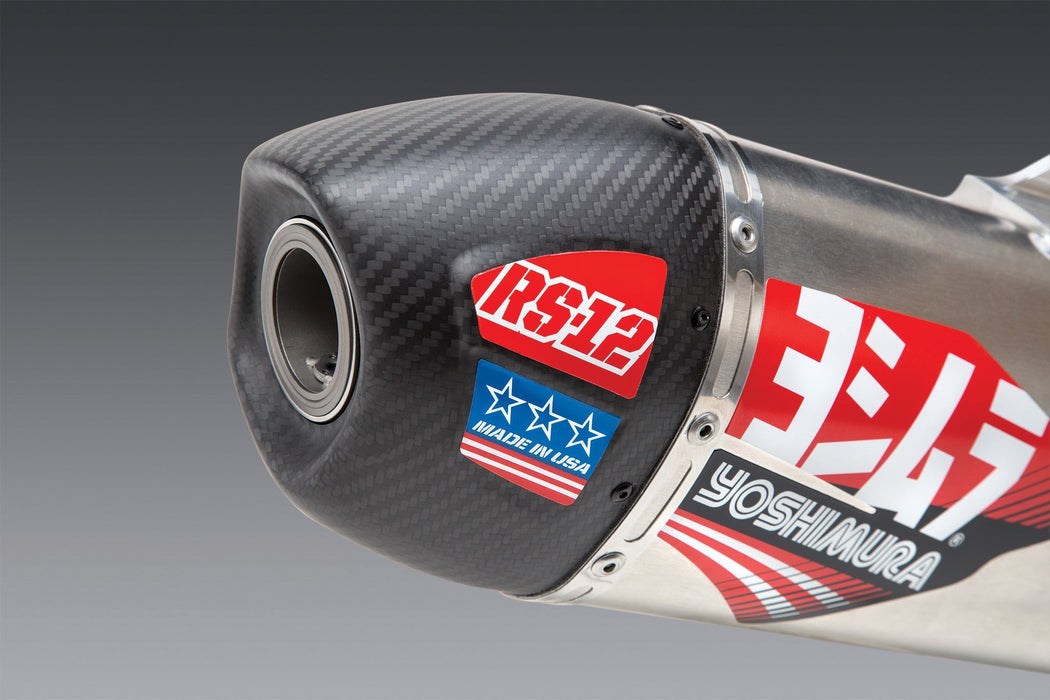 Yoshimura Stainless Full Exhaust With Aluminum Muffler For Kx450f 19-23 / Kx450x 21-23 Rs-12  244720s320