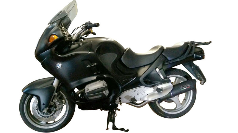GPR Exhaust for Bmw R850RT 1994-2001, Furore Poppy, Slip-on Exhaust Including Removable DB Killer and Link Pipe