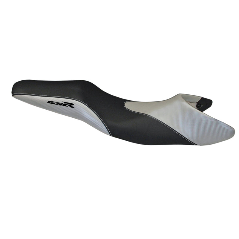 Suzuki GSR 600 2006-2011 Seat Cover Tappezzeria Italia in Silver and Black