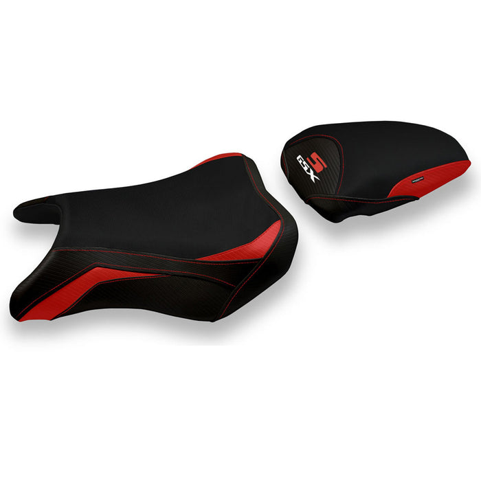Suzuki GSXS 750 2017-2021 Seat Cover Tappezzeria Italia Comfort in Red
