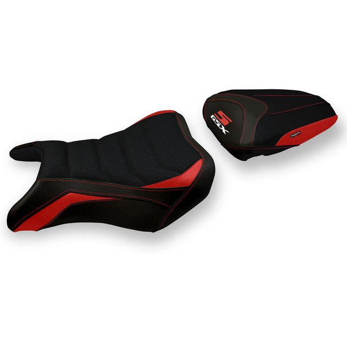 Suzuki GSXS 750 2017-2021 Seat Cover Tappezzeria Italia Ultragrip in Red