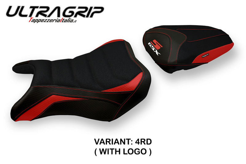 Suzuki GSXS 750 2017-2021 Seat Cover Tappezzeria Italia Ultragrip in Red