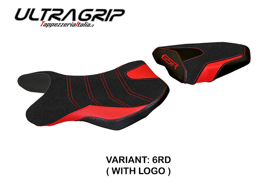 Suzuki GSR 750 2010-2017 Seat Cover Tappezzeria Italia Ultragrip in Red