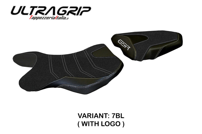 Suzuki GSR 750 2010-2017 Seat Cover Tappezzeria Italia Ultragrip in Black
