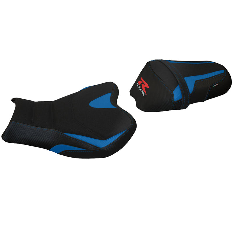 Suzuki GSXR 1000 2009-2016 Seat Cover Tappezzeria Italia Ultragrip in Blue and Black