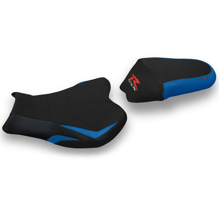 Suzuki GSXR 1000 2009-2016 Seat Cover Tappezzeria Italia Comfort in Blue and Black