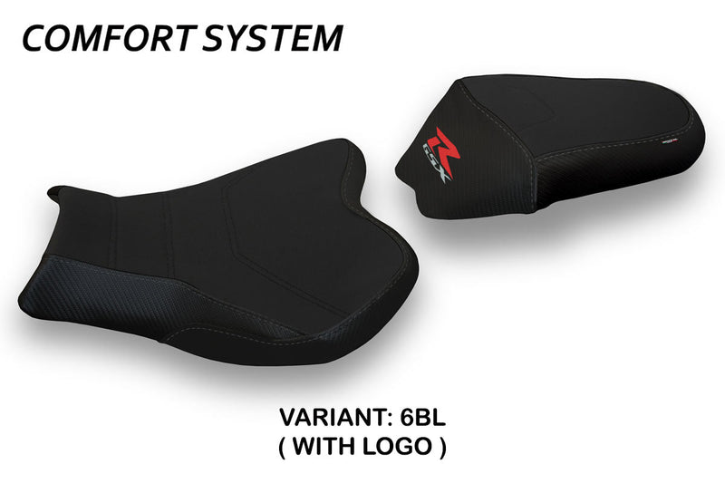 Suzuki GSXR 1000 2009-2016 Seat Cover Tappezzeria Italia Comfort in Black