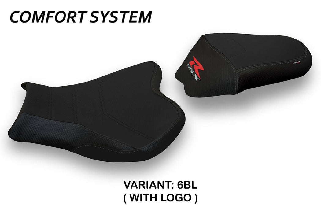 Suzuki GSXR 1000 2009-2016 Seat Cover Tappezzeria Italia Comfort in Black
