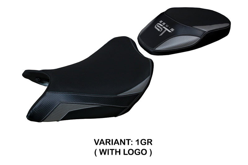 Suzuki GSXS 1000 GT 2021-2024 Seat Cover Tappezzeria Italia in Grey and Black