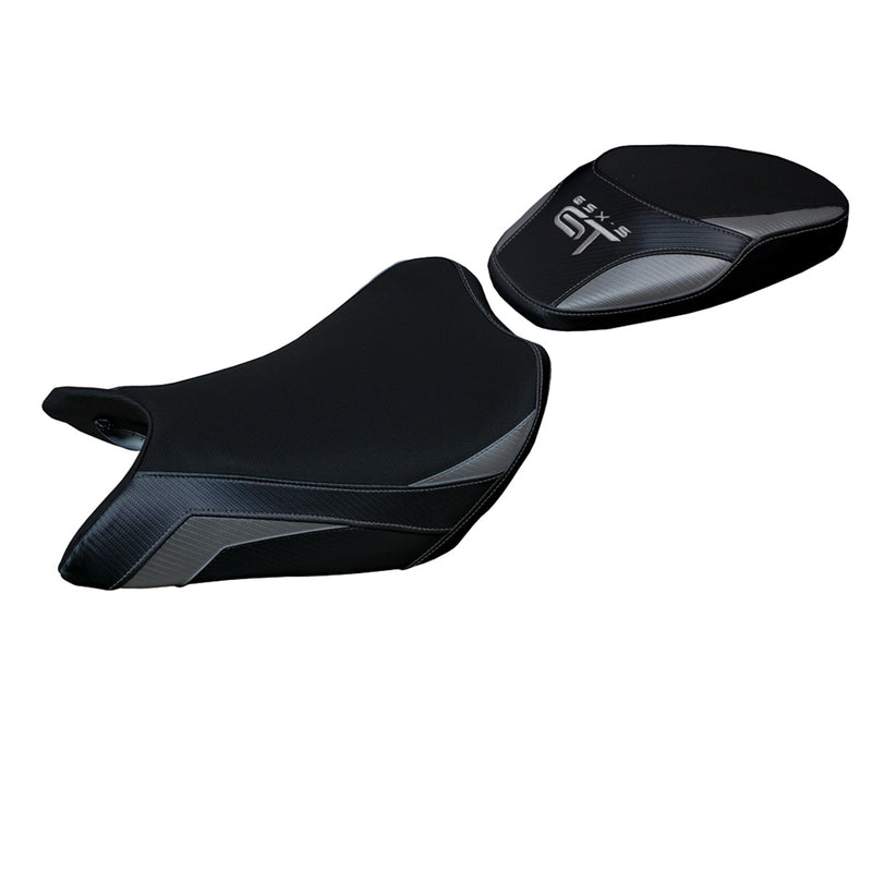 Suzuki GSXS 1000 GT 2021-2024 Seat Cover Tappezzeria Italia Comfort in Grey and Black
