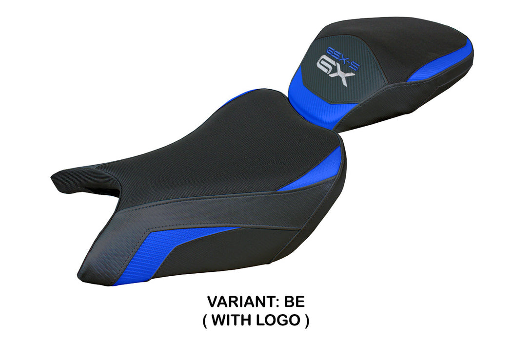 Suzuki GSXS 1000 GX 2024 Seat Cover Tappezzeria Italia in Blue and Black