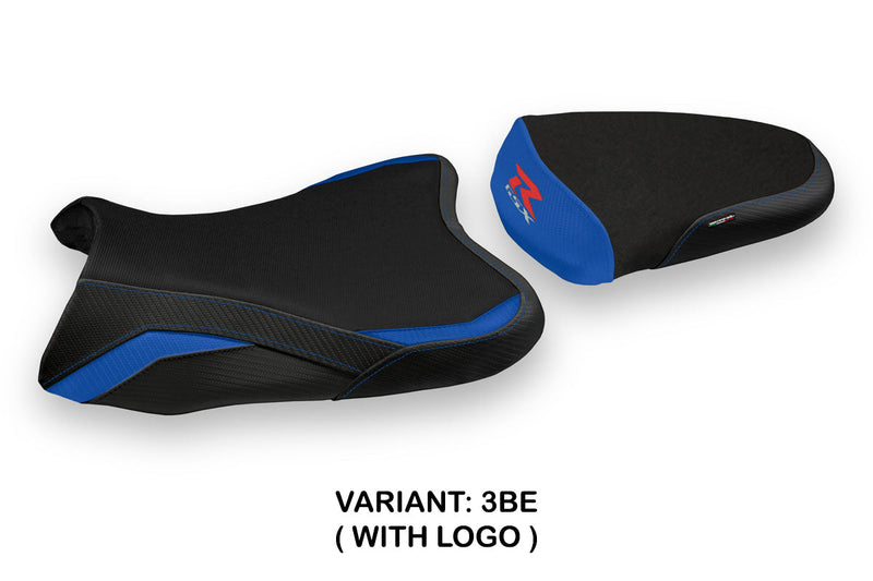 Suzuki GSXR 600 750 2006-2007 Seat Cover Tappezzeria Italia in Blue Black