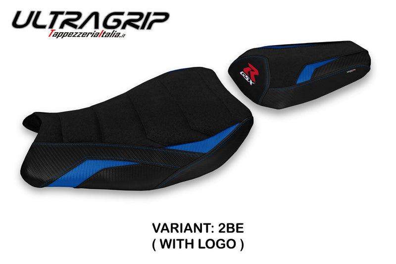 Suzuki GSXR 1000 2017-2024 Seat Cover Tappezzeria Italia Ultragrip in Blue