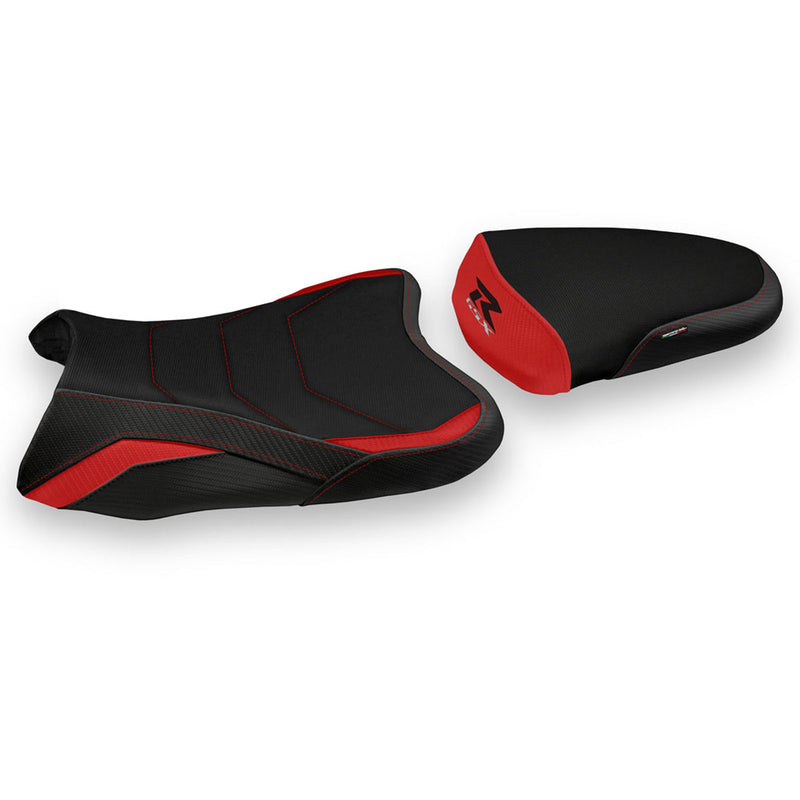 Suzuki GSXR 600 750 2008-2010 Seat Cover Tappezzeria Italia Comfort in Red and Black