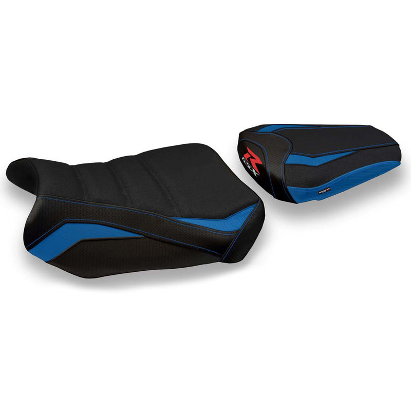 Suzuki GSXR 600 750 2011-2024 Seat Cover Tappezzeria Italia Ultragrip in Blue