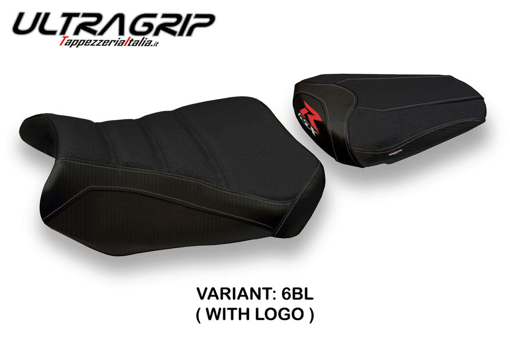 Suzuki GSXR 600 750 2011-2024 Seat Cover Tappezzeria Italia Ultragrip in Black