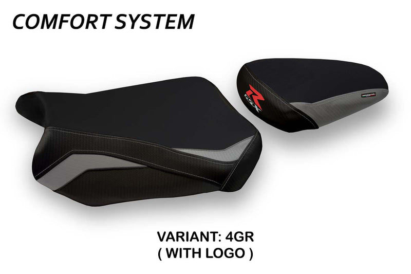 Suzuki GSXR 600 750 2011-2024 Seat Cover Tappezzeria Italia Comfort in Grey