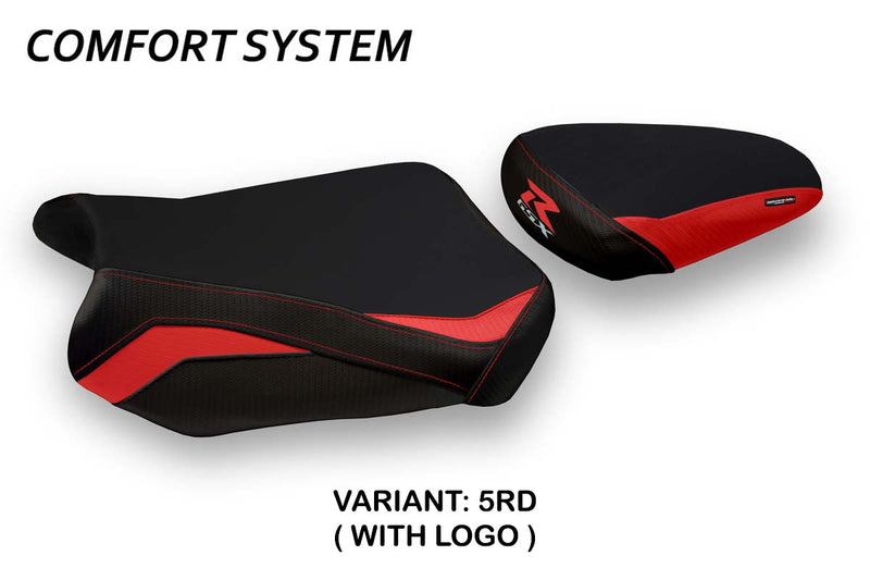 Suzuki GSXR 600 750 2011-2024 Seat Cover Tappezzeria Italia Comfort in Red