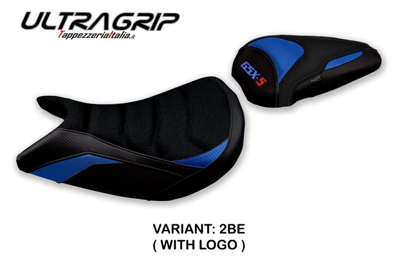 Suzuki GSXS 1000F 2015-2020 Seat Cover Tappezzeria Italia Ultragrip in Blue