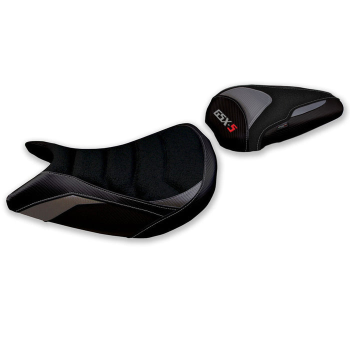 Suzuki GSXS 1000F 2015-2020 Seat Cover Tappezzeria Italia Ultragrip in Grey