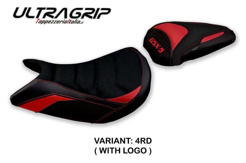 Suzuki GSXS 1000 2015-2020 Seat Cover Tappezzeria Italia Ultragrip in Red