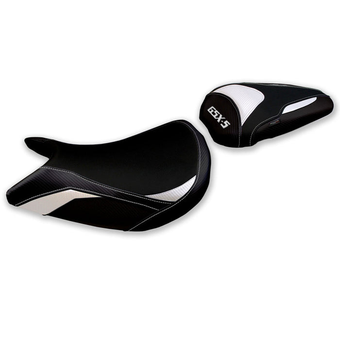 Suzuki GSXS 1000 2021-2024 Seat Cover Tappezzeria Italia in White