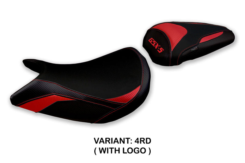Suzuki GSXS 1000 2021-2024 Seat Cover Tappezzeria Italia in Red
