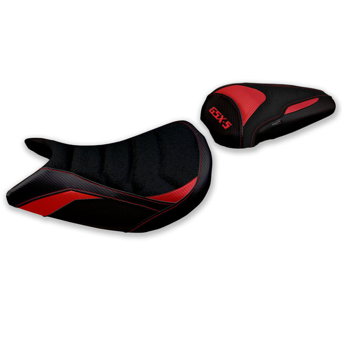 Suzuki GSXS 1000 2021-2024 Seat Cover Tappezzeria Italia Ultragrip in Red