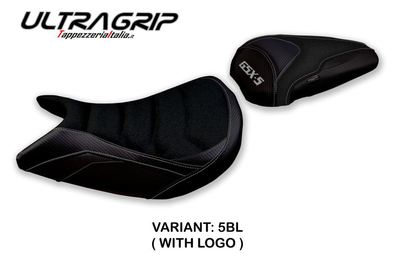 Suzuki GSXS 1000 2021-2024 Seat Cover Tappezzeria Italia Ultragrip in Black