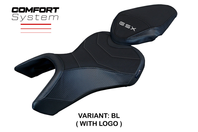 Suzuki GSX 8S-8R 2023 2024 Seat Cover Tappezzeria Italia Comfort in Black
