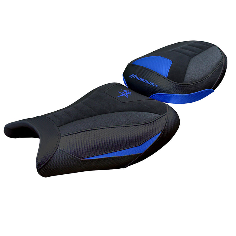 Suzuki Hayabusa 2008-2020 Seat Cover Tappezzeria Italia Comfort Ultragrip in Suede Blue
