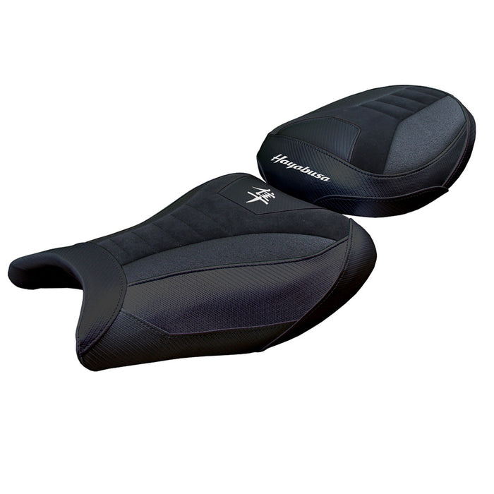 Suzuki Hayabusa 2008-2020 Seat Cover Tappezzeria Italia Comfort Ultragrip in Suede Black
