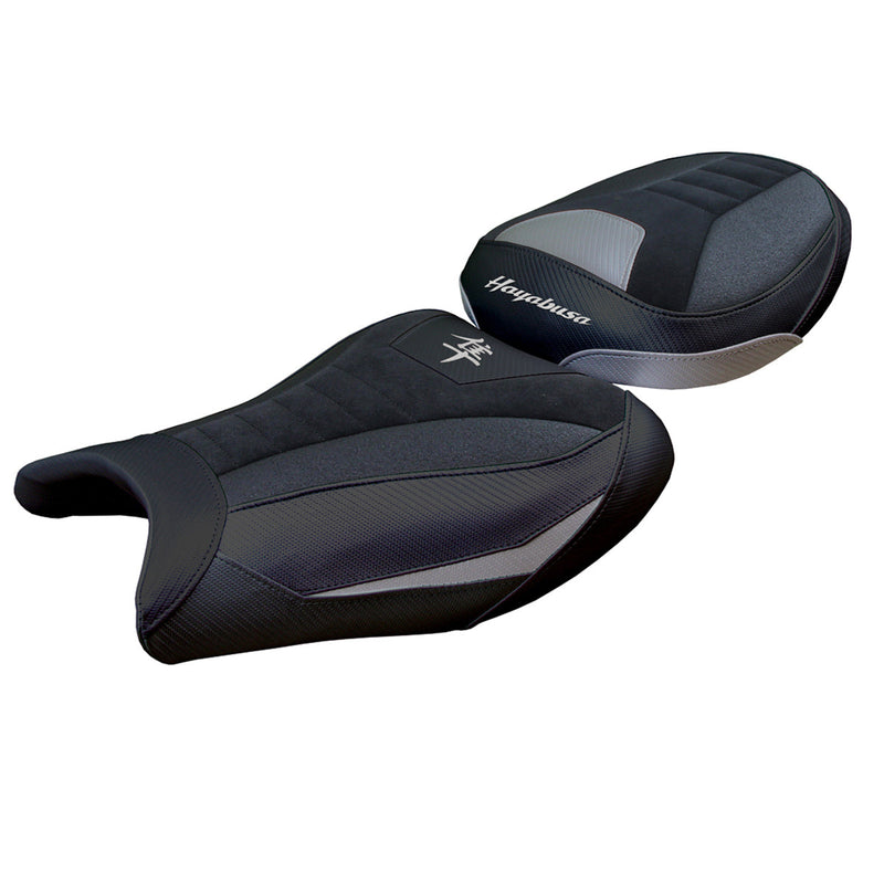 Suzuki Hayabusa 2008-2020 Seat Cover Tappezzeria Italia Ultragrip in Suede Grey