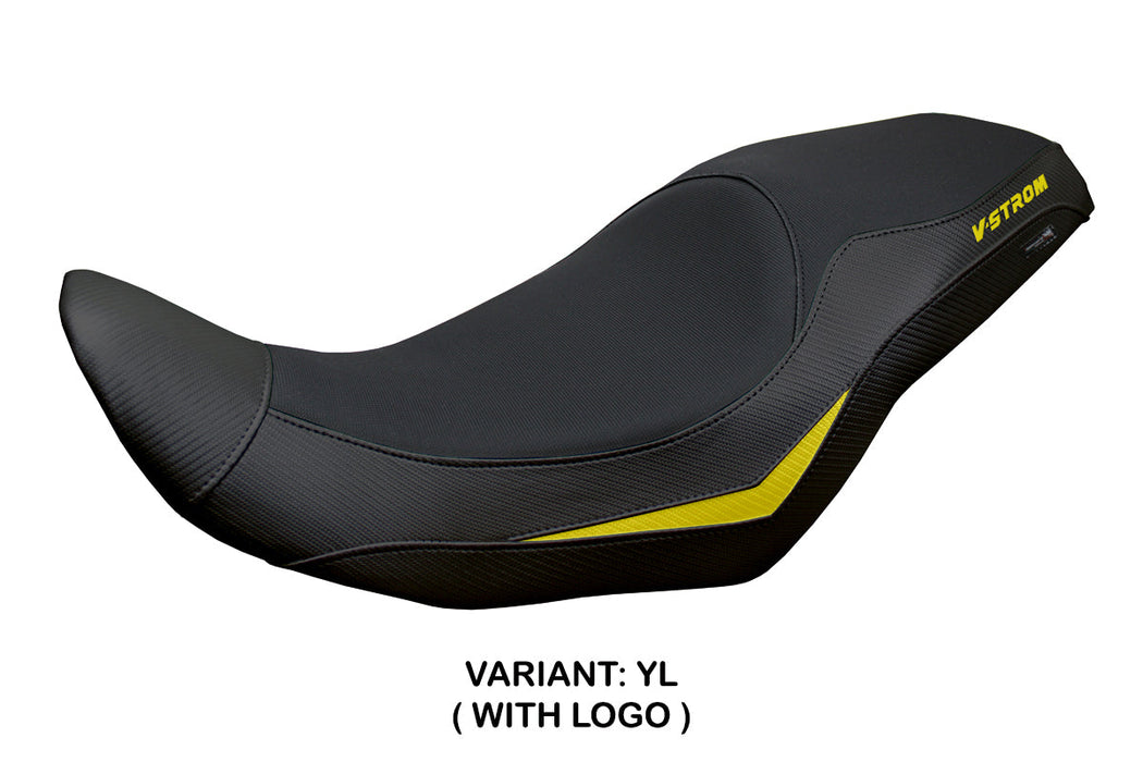 Suzuki V-Strom 800 DE SE 2023-2025 Seat Cover Tappezzeria Black Yellow